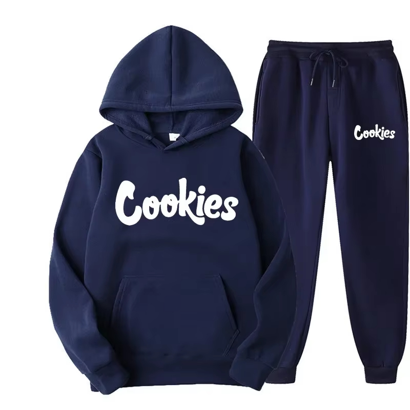 Street Fashion Brand Logo - Set casual con cappuccio 2 pezzi,