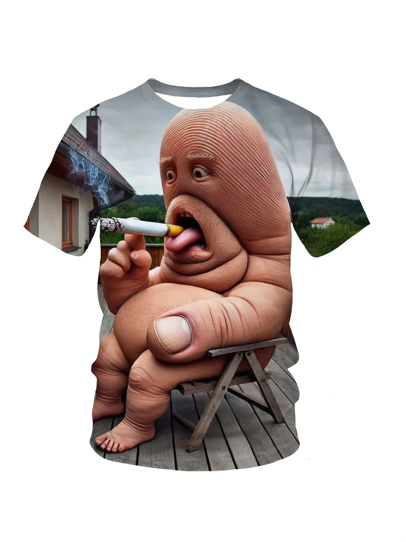 Quirky Street Fashion - Divertimento eccentrico arte astratta stampa 3D