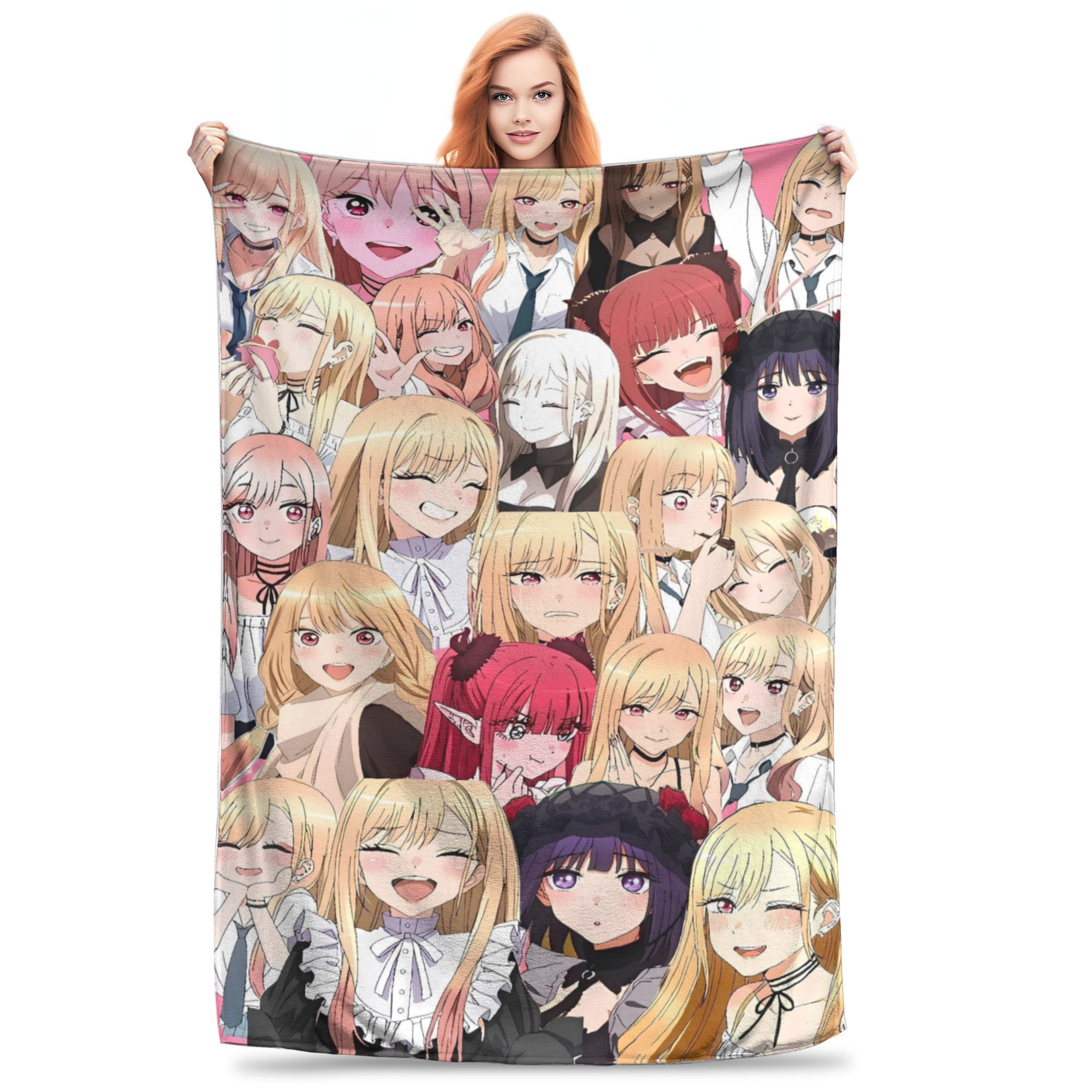 Street Fashion Of Japan - Giappone Anime Marin Kitagawa Coperte Caldo