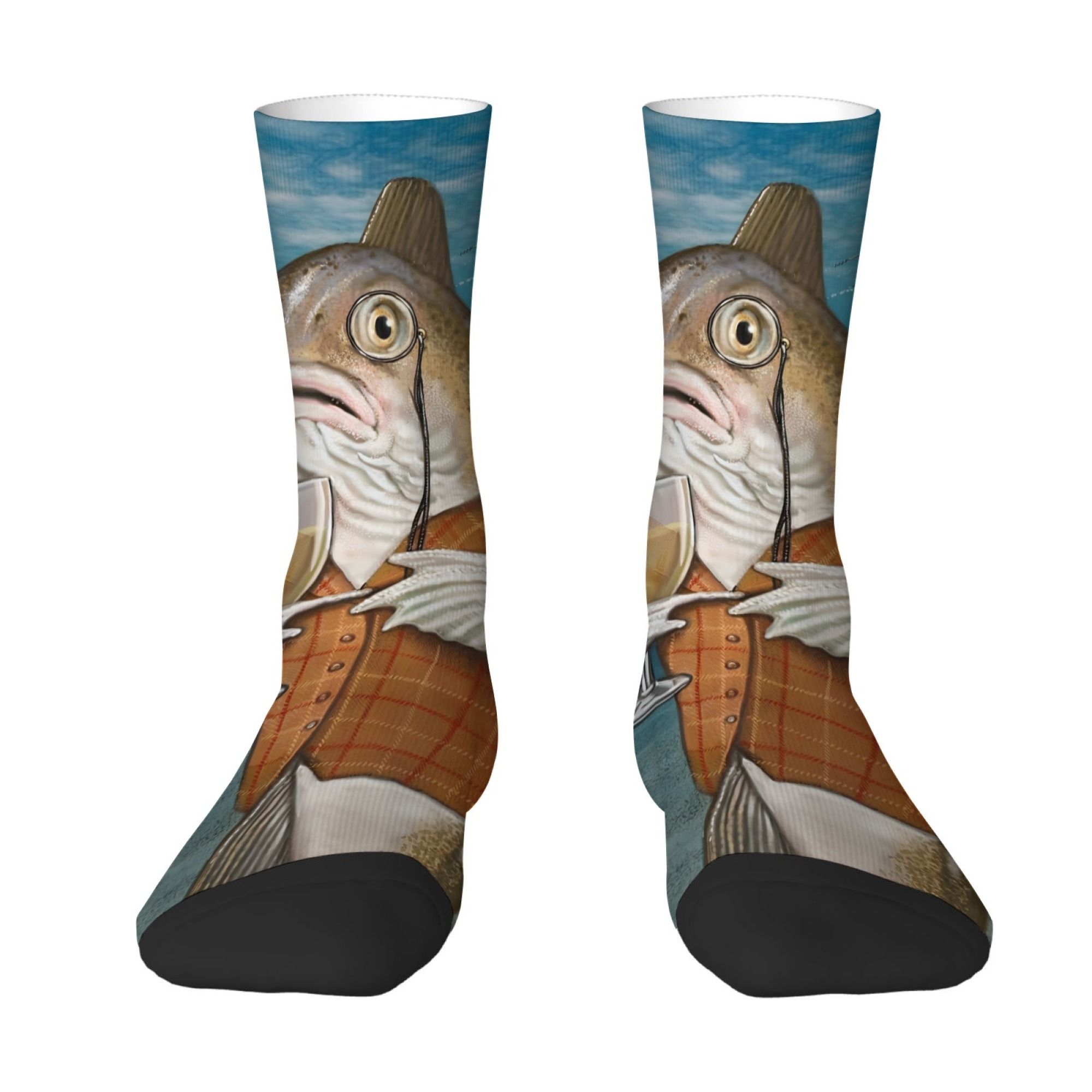Quirky Street Fashion - Calzini da Uomo con Stampa di