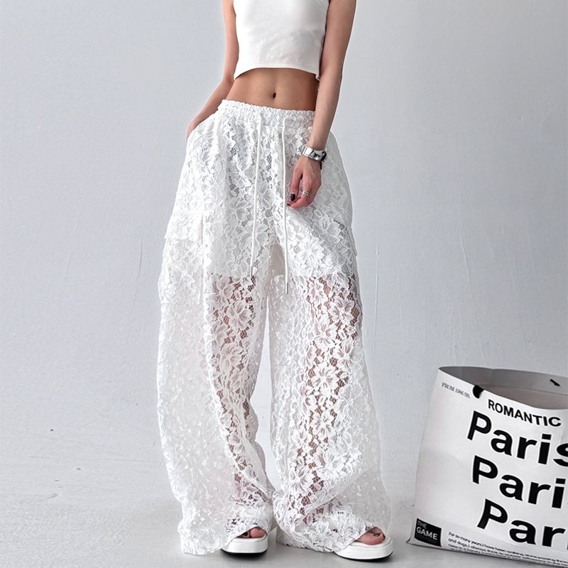 Street Fashion Goth - Pantaloni da donna alla moda High
