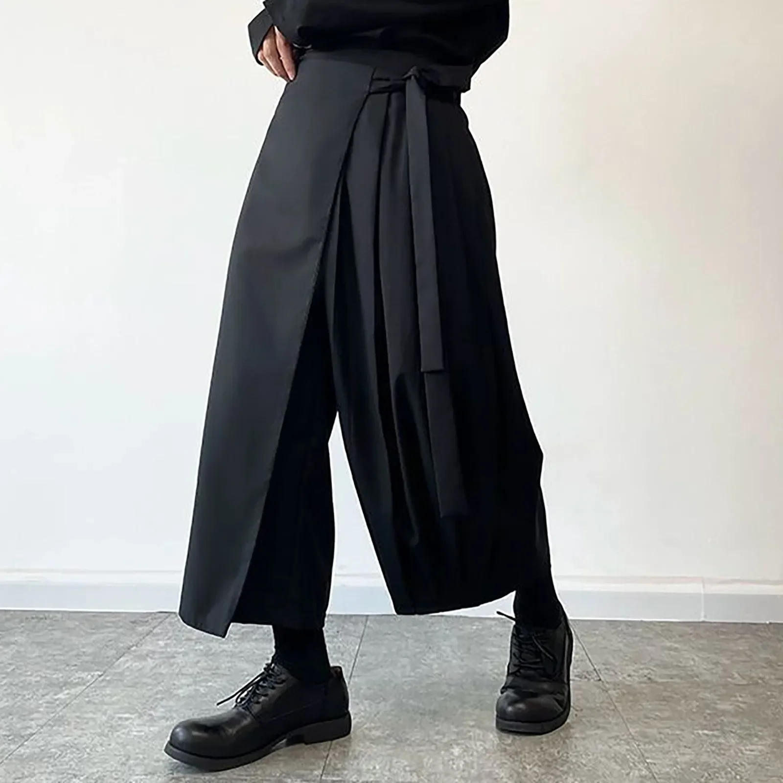 Street Fashion Japan - Pantaloni gonna da uomo stile retrò