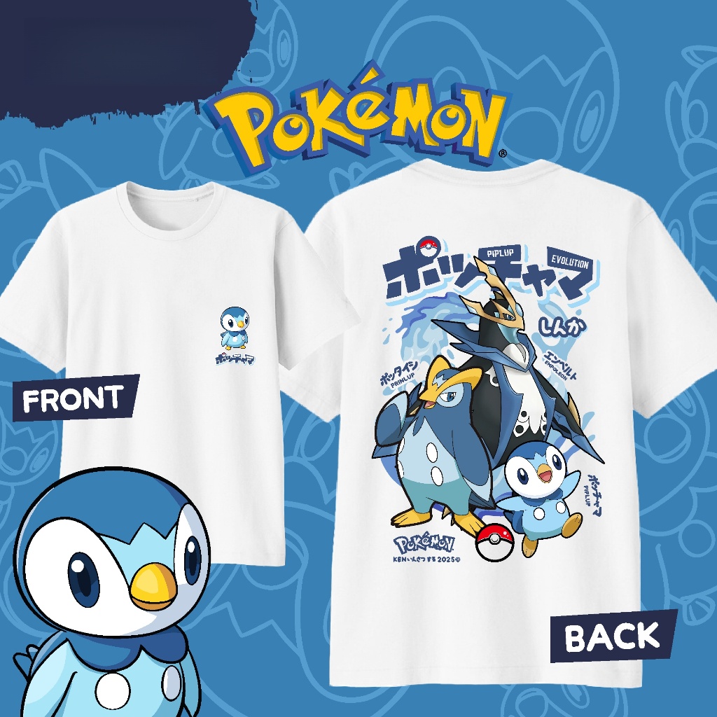 Street Fashion Japan - T-shirt in cotone stampato Anime Pokémon