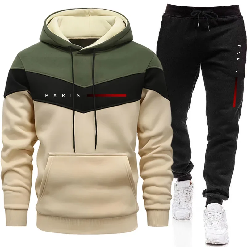 Street Fashion Guys - Set di Felpe con Cappuccio da