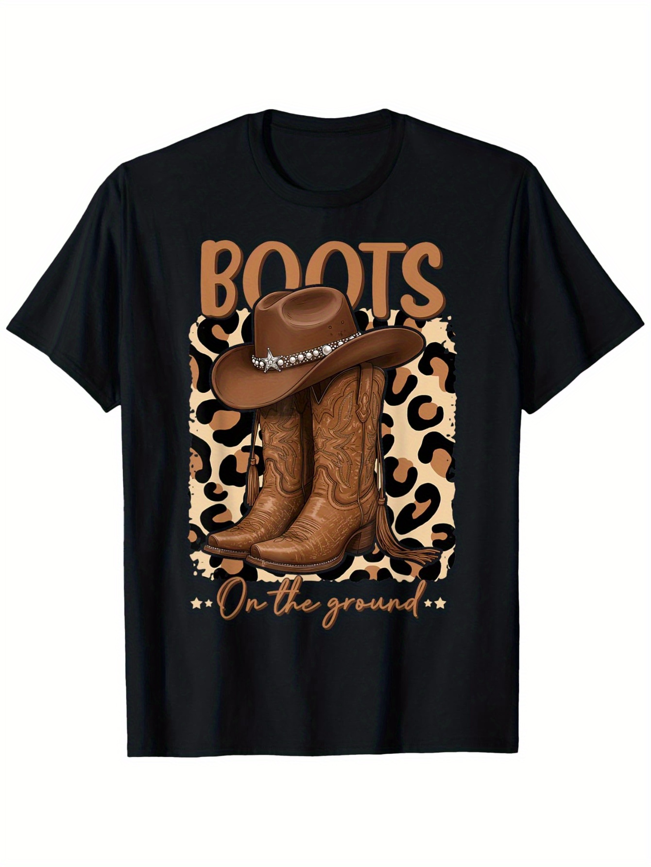 Street Fashion Co - T-shirt da donna Boots On The