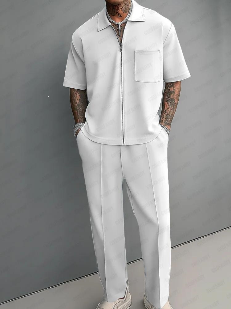 Street Fashion Guys - Completo da Uomo 2 Pezzi: Polo