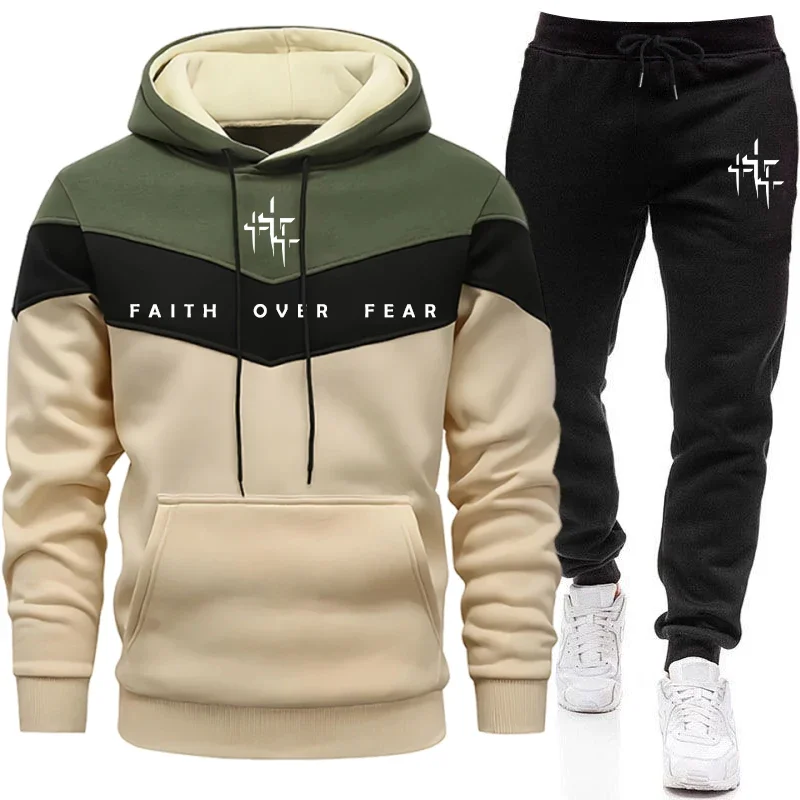 Tuta da Uomo 'Faith Over Fear' - Street Fashion Guys recensione e prezzo