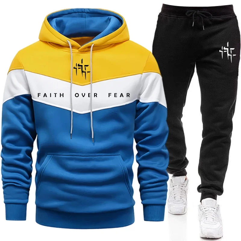 Tuta da Uomo 'Faith Over Fear' - Street Fashion Guys recensione e prezzo