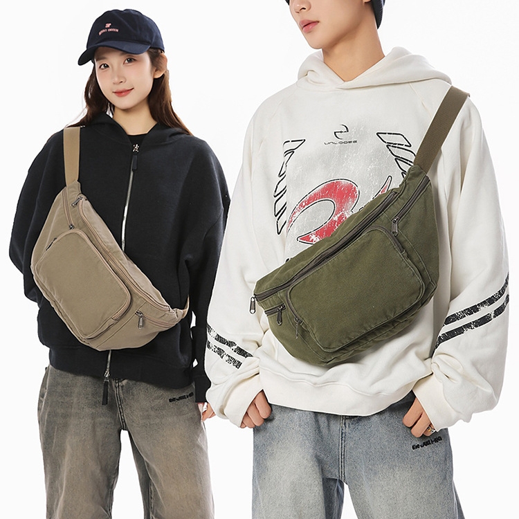 Borsa a tracolla casual in tel - Korean Street Fashion Female recensione e prezzo
