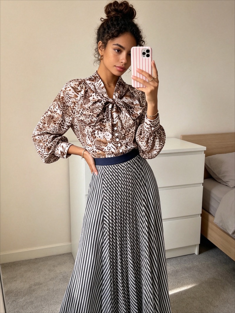 Nuova Camicia Elegante con Sta - Korean Street Fashion Female recensione e prezzo