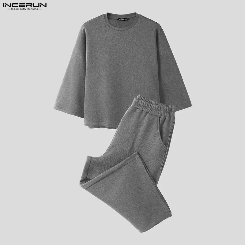 Completi da uomo INCERUN, tint - Street Fashion Guys recensione e prezzo