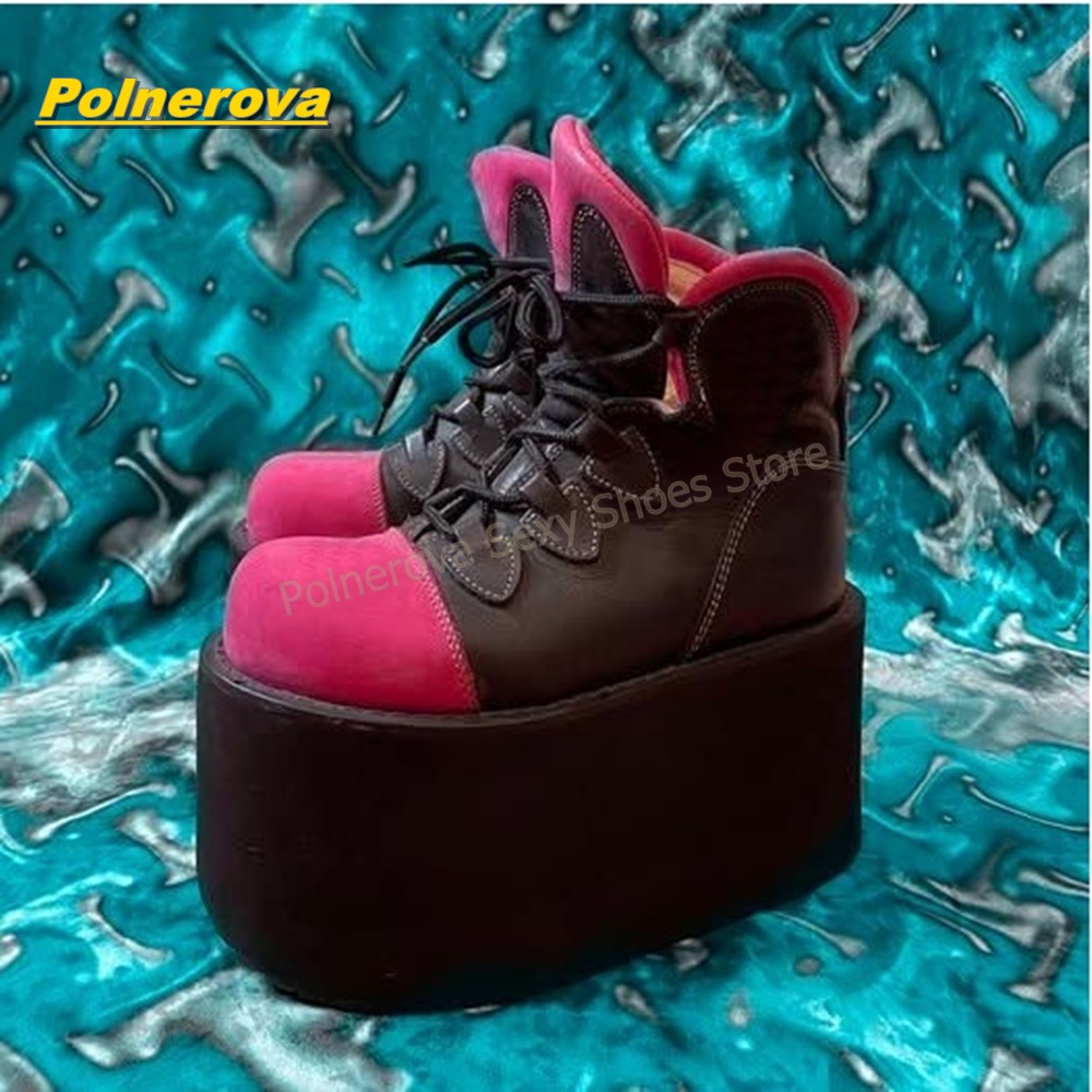 Stivali Y2K Punk con plateau a - Street Fashion Hot recensione e prezzo