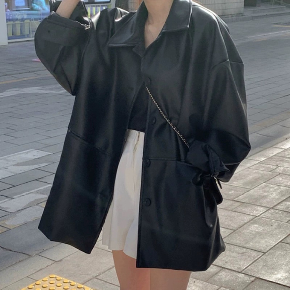 Giacca da Donna in Ecopelle al - Korean Street Fashion Female recensione e prezzo
