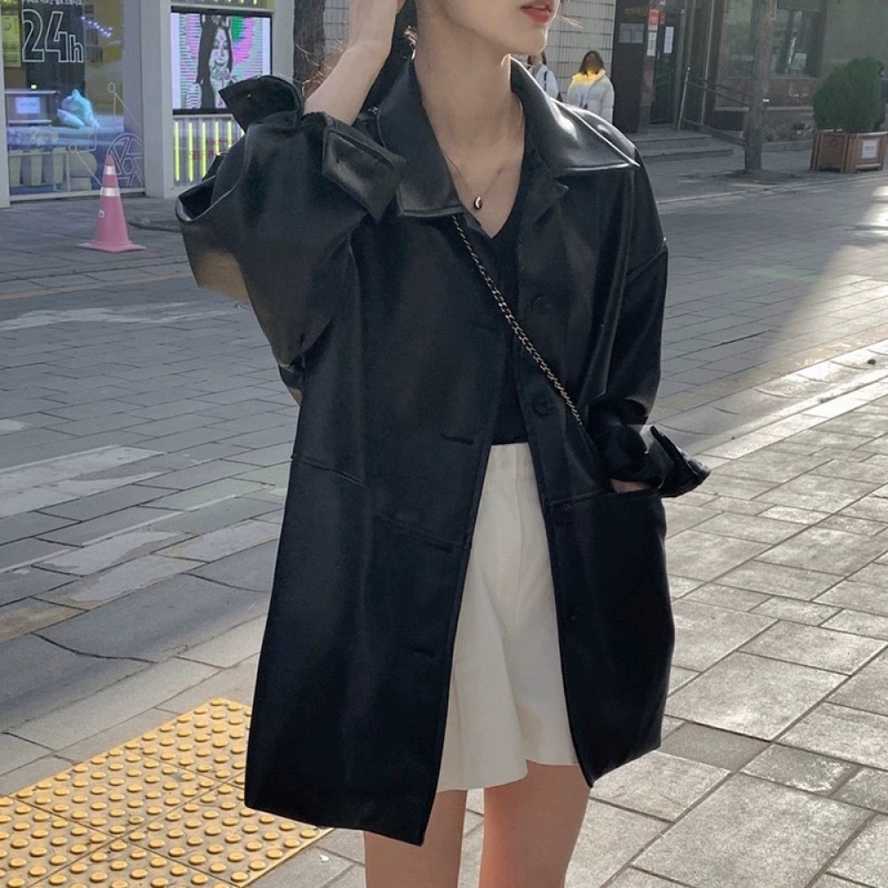 Giacca da Donna in Ecopelle al - Korean Street Fashion Female recensione e prezzo