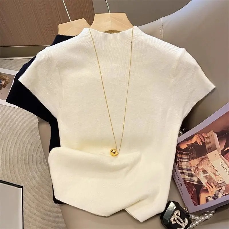 Maglione Basico alla Moda con  - Korean Street Fashion Female recensione e prezzo