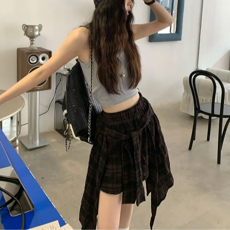 Minigonne Asimmetriche Elastic - Korean Street Fashion Female recensione e prezzo