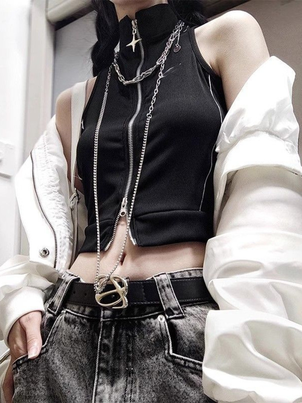 Nuovo gilet corto estivo 2026  - Street Fashion Goth recensione e prezzo