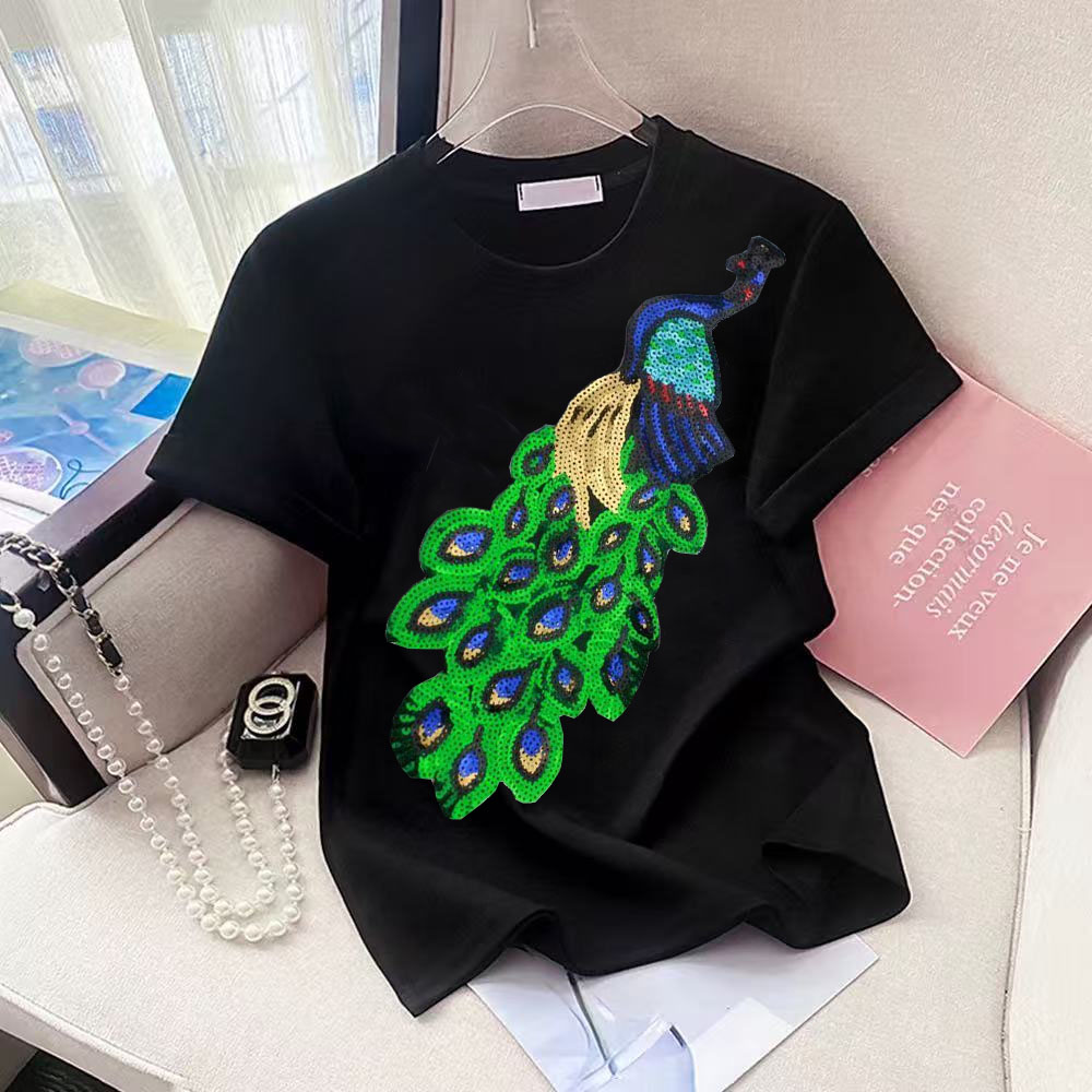 Moda coreana rosa ricamo orso  - Korean Street Fashion Female recensione e prezzo