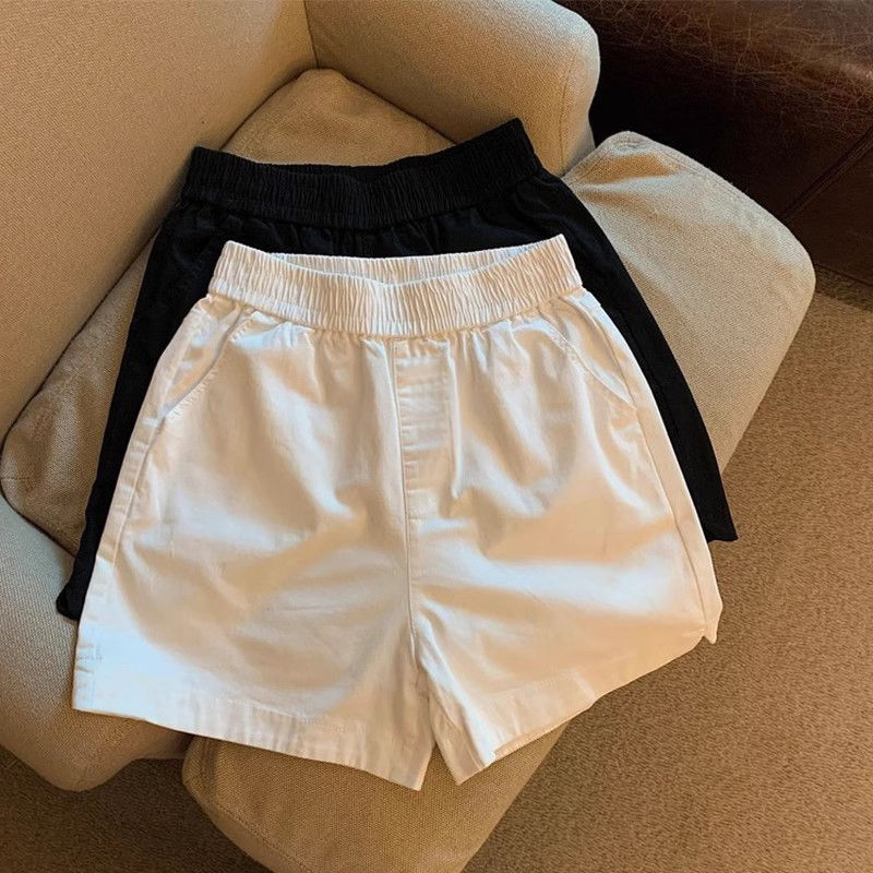 Pantaloncini in cotone a vita  - Korean Street Fashion Female recensione e prezzo