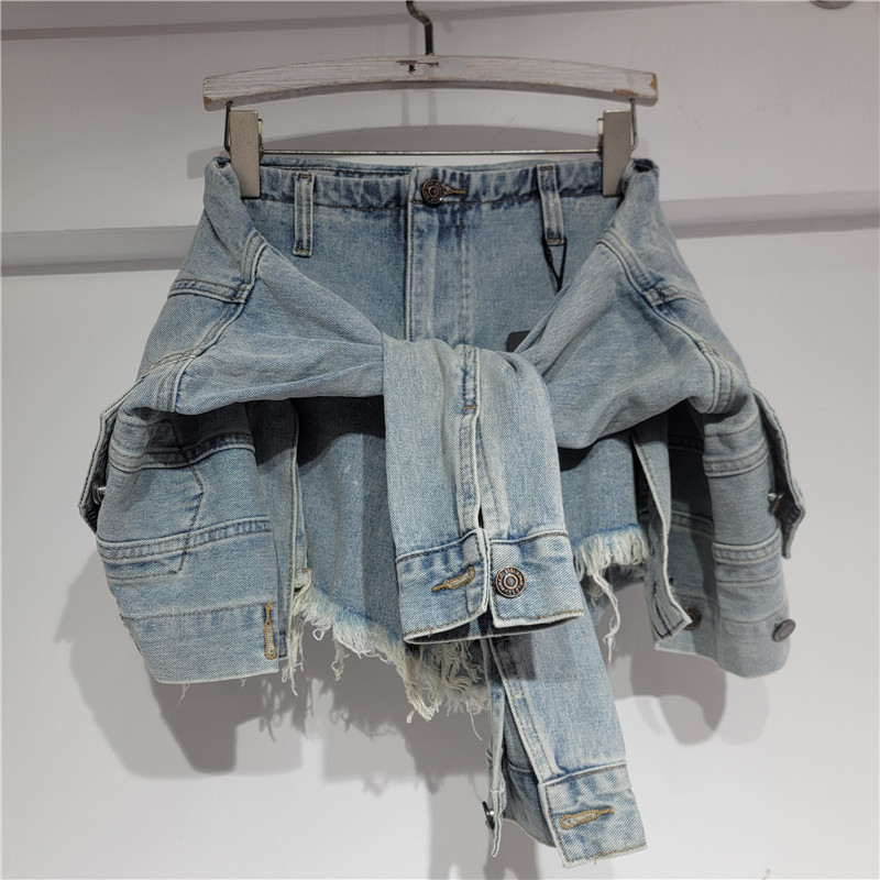 Shorts in denim da donna, jean - Street Fashion Vintage recensione e prezzo