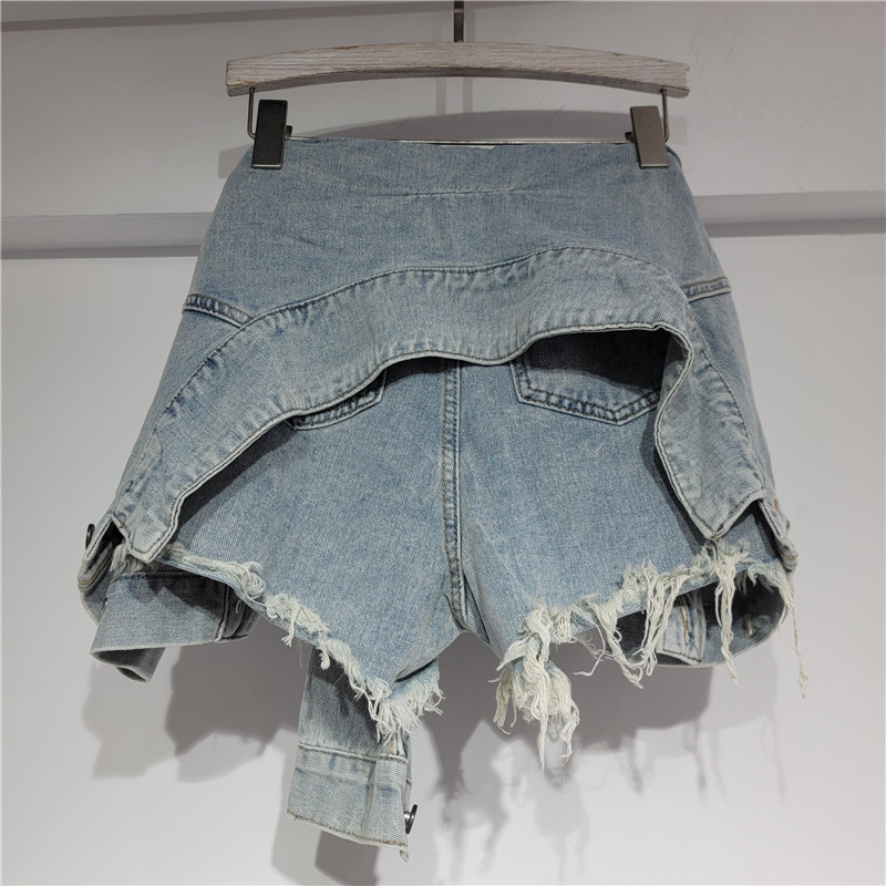 Shorts in denim da donna, jean - Street Fashion Vintage recensione e prezzo