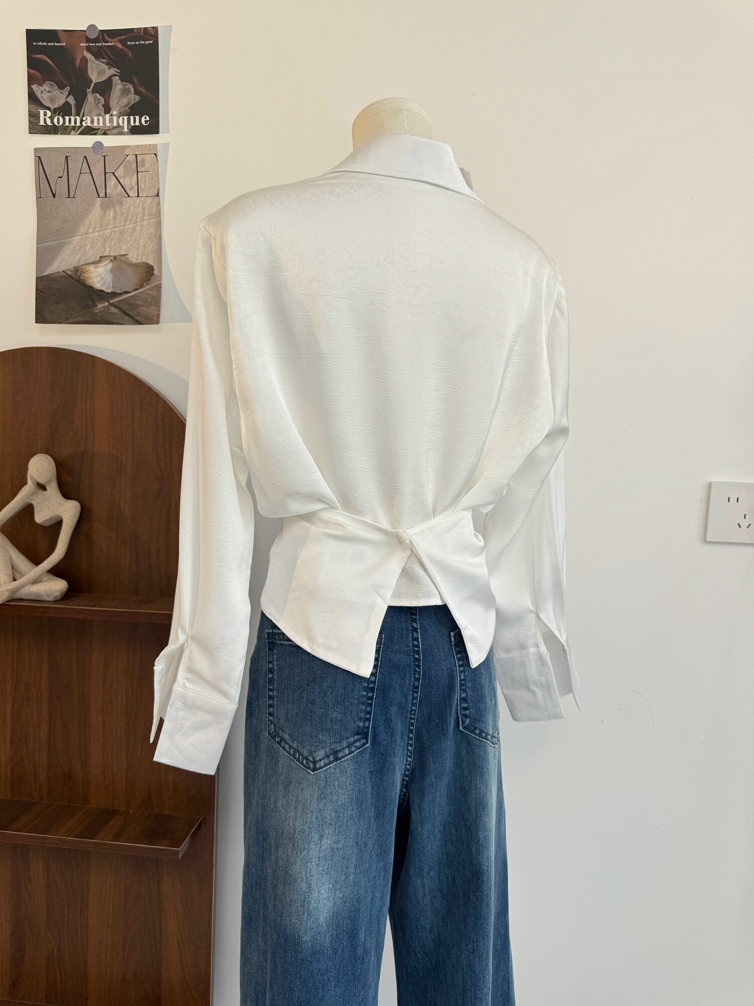 Camicetta da donna in raso con - Korean Street Fashion Female recensione e prezzo