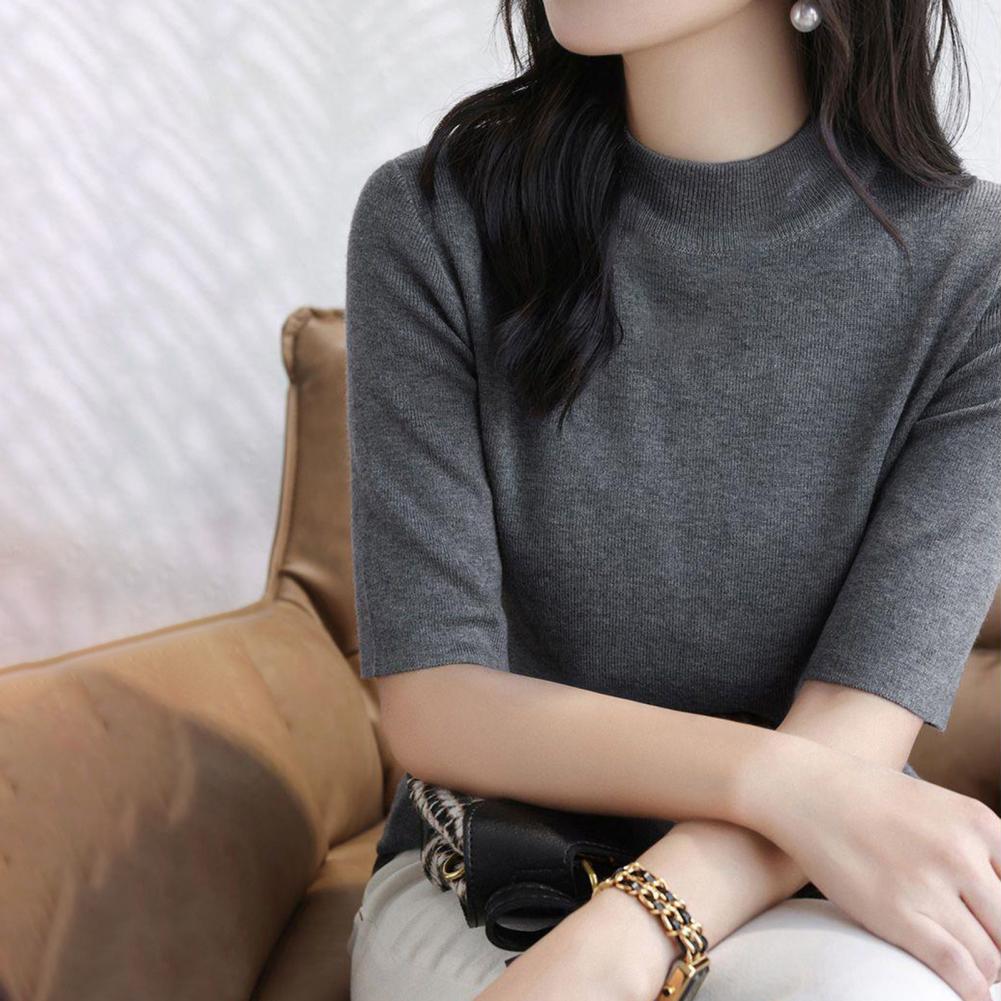 Maglione lavorato a maglia est - Korean Street Fashion Female recensione e prezzo