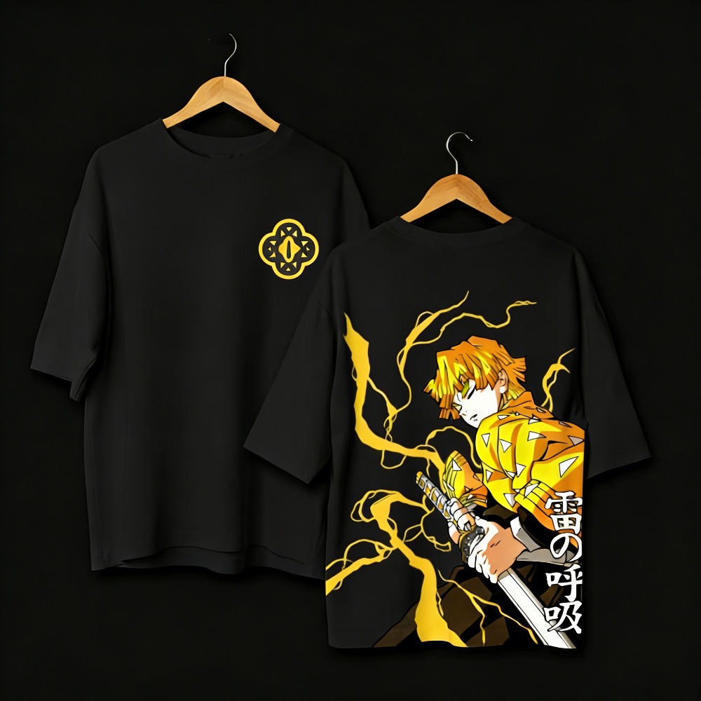 T-shirt Oversize con Stampa An - Street Fashion Japan recensione e prezzo