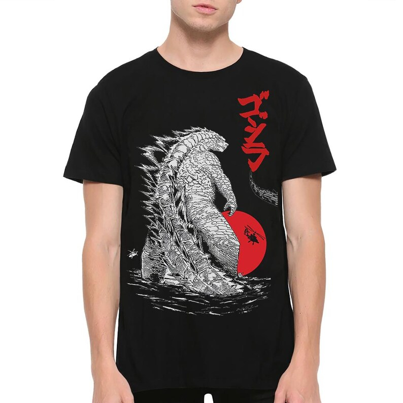 T-Shirt Grafica Godzilla Gojir - Street Fashion Japan recensione e prezzo