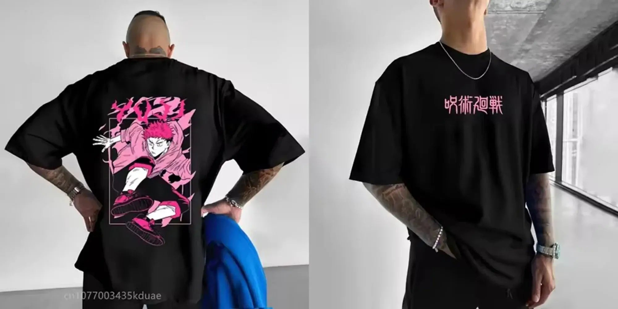 T-shirt Jujutsu Kaisen con Gra - Street Fashion Japan recensione e prezzo