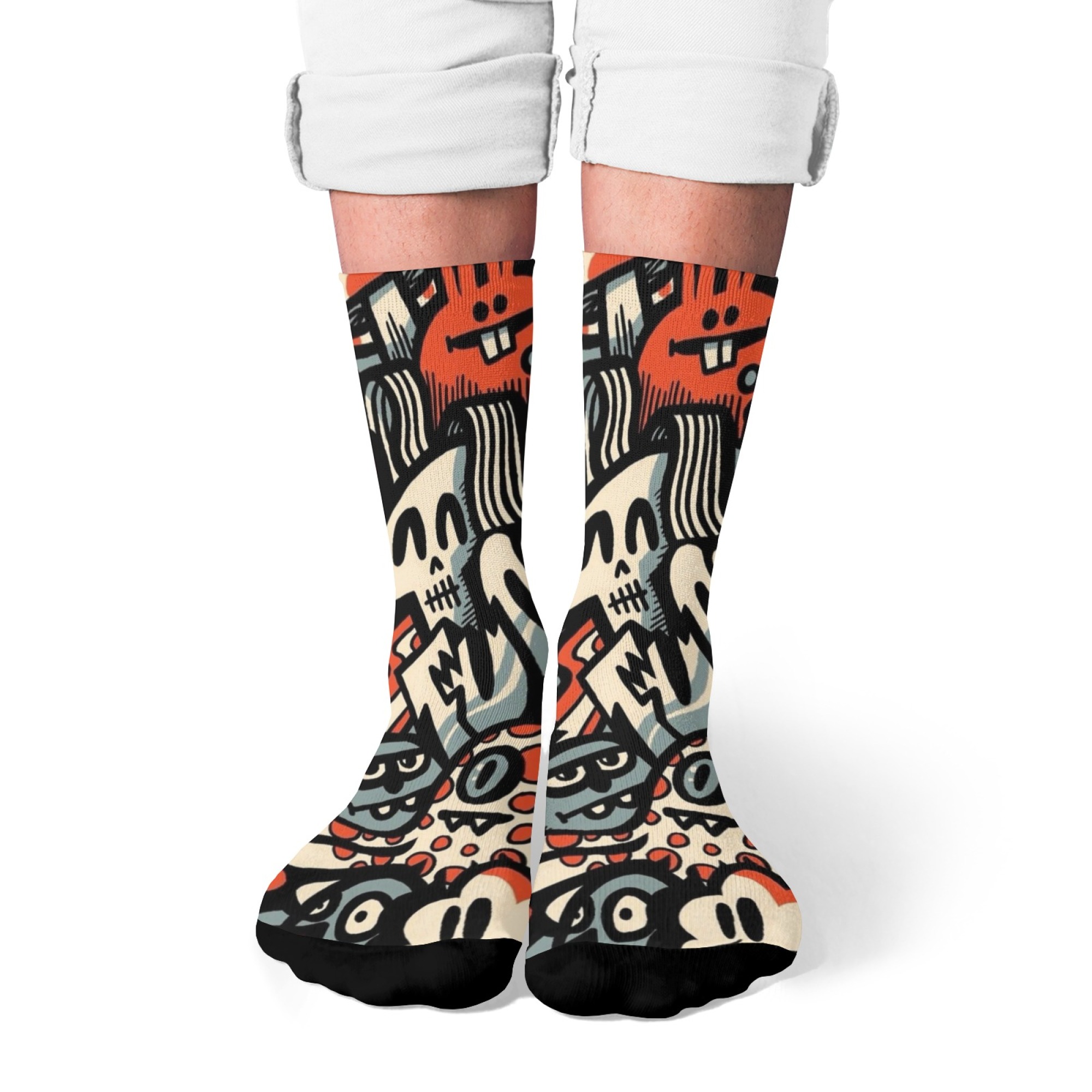 Calzini da Uomo con Stampa di  - Quirky Street Fashion recensione e prezzo