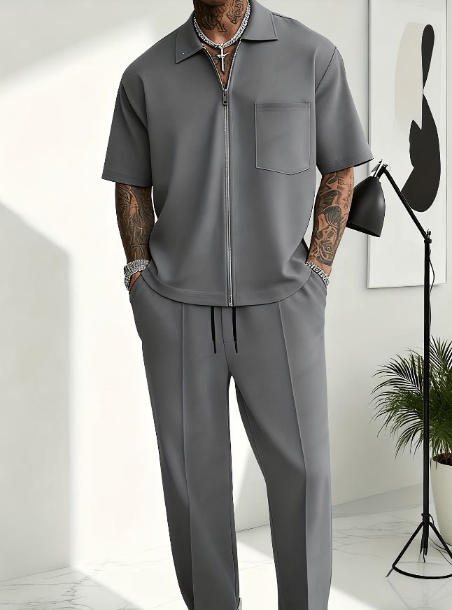 Completo da Uomo 2 Pezzi: Polo - Street Fashion Guys recensione e prezzo