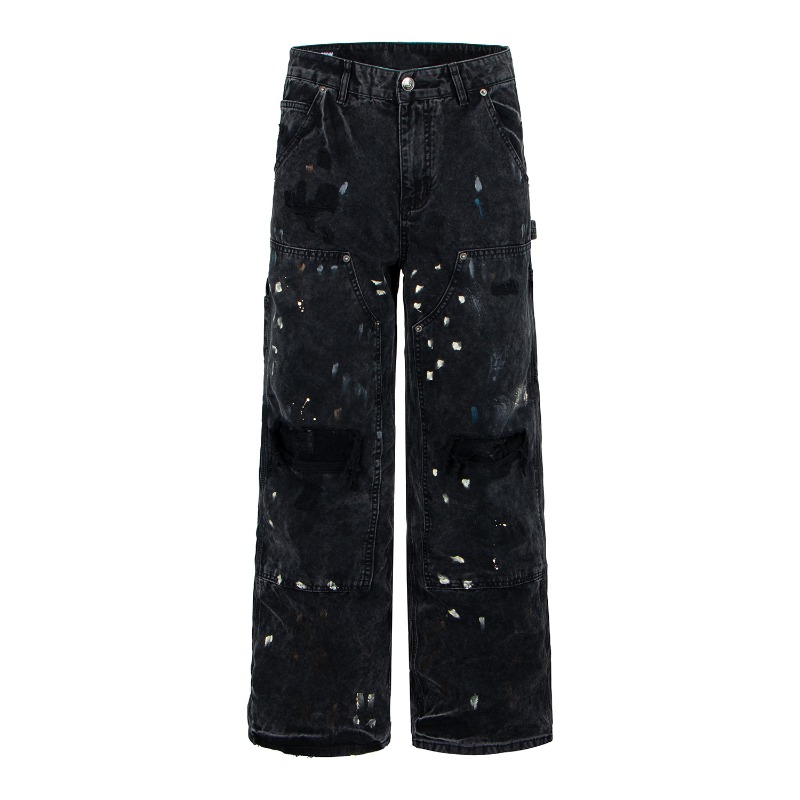 Jeans Larghi Strappati Stile R - Street Fashion Japan recensione e prezzo