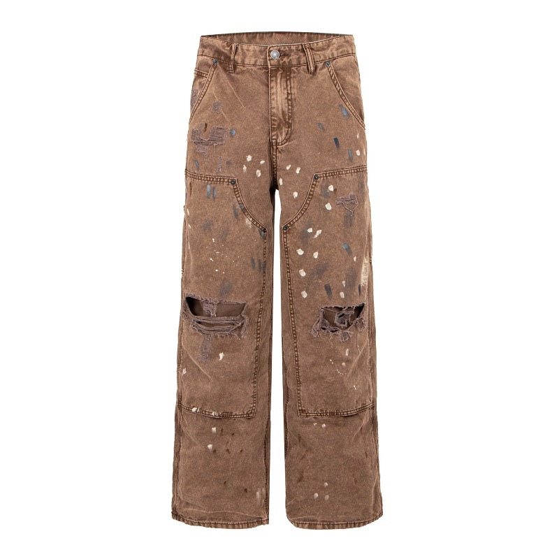 Jeans Larghi Strappati Stile R - Street Fashion Japan recensione e prezzo